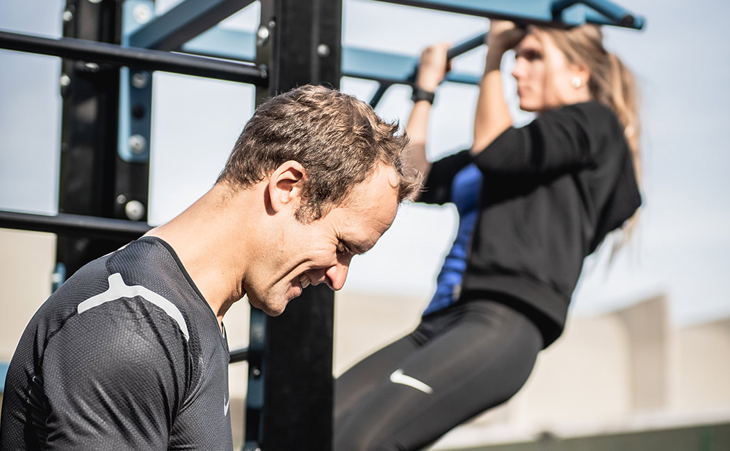 People Exercising People Exercising